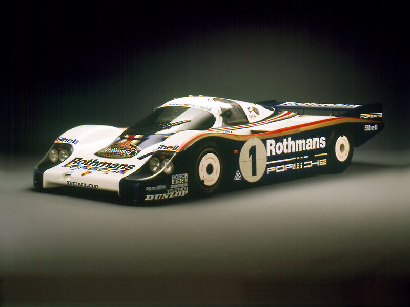 Porsche race car model