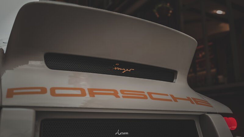 Porsche Race Car Rear