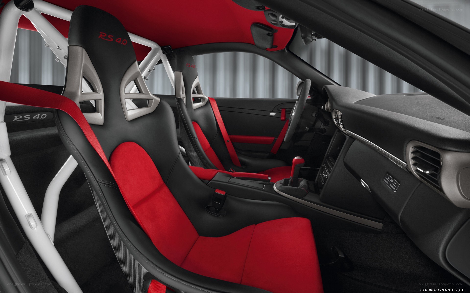 Porsche RS 4.0 interior