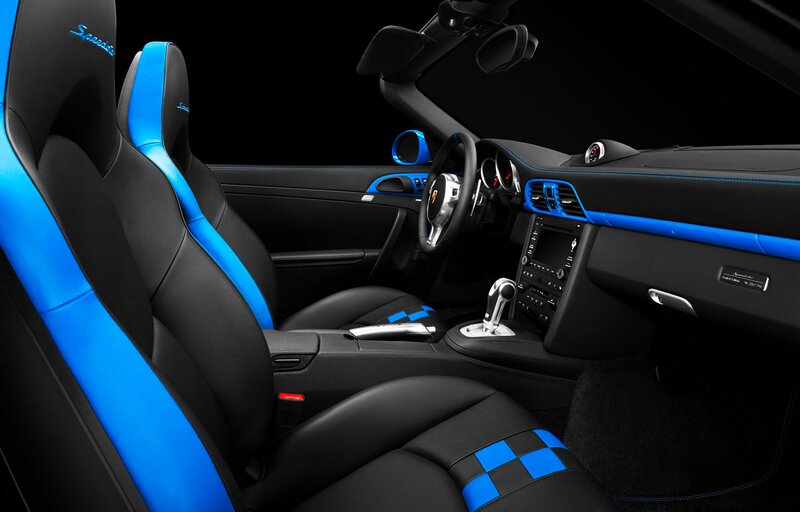 Porsche Speedster interior