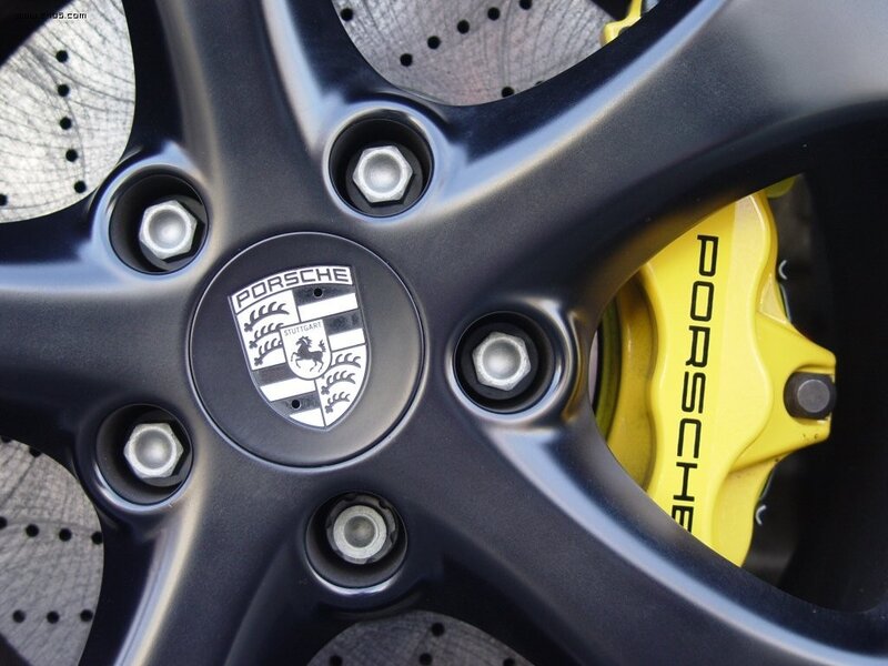 Porsche wheel and brake system