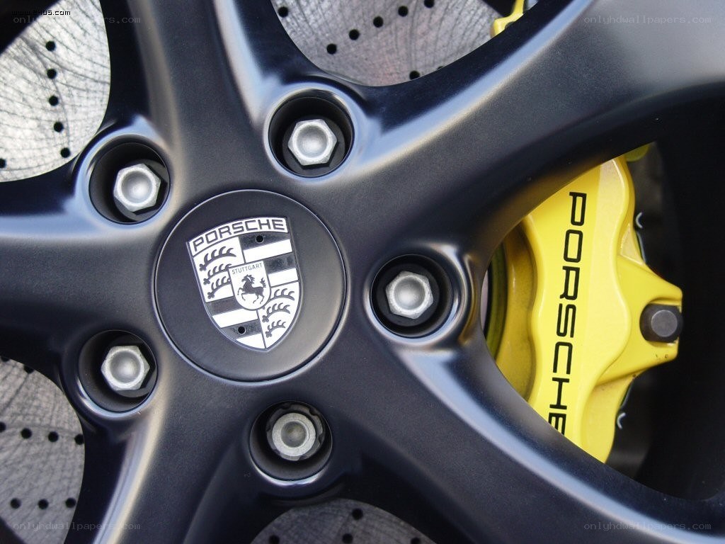 Porsche wheel and brake system