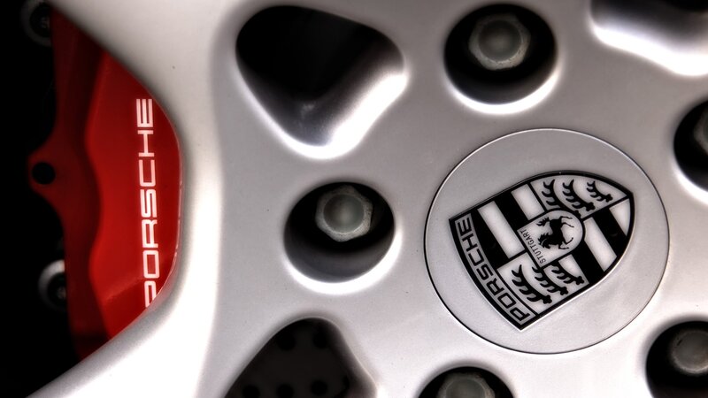 Porsche wheel and brake system