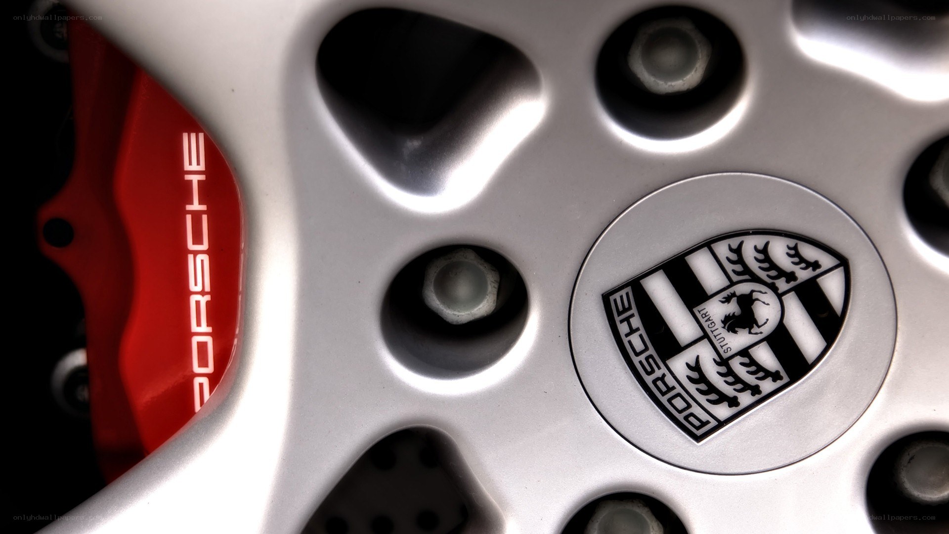 Porsche wheel and brake system