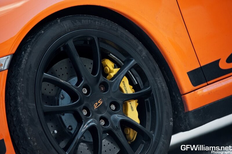 Porsche wheel close-up