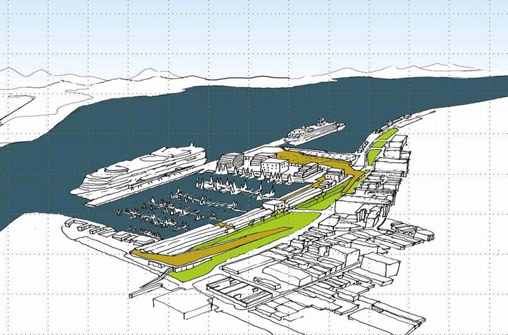 Port city development plan
