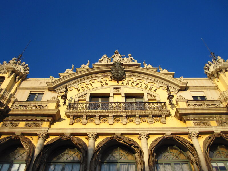 Port De Barcelona Building