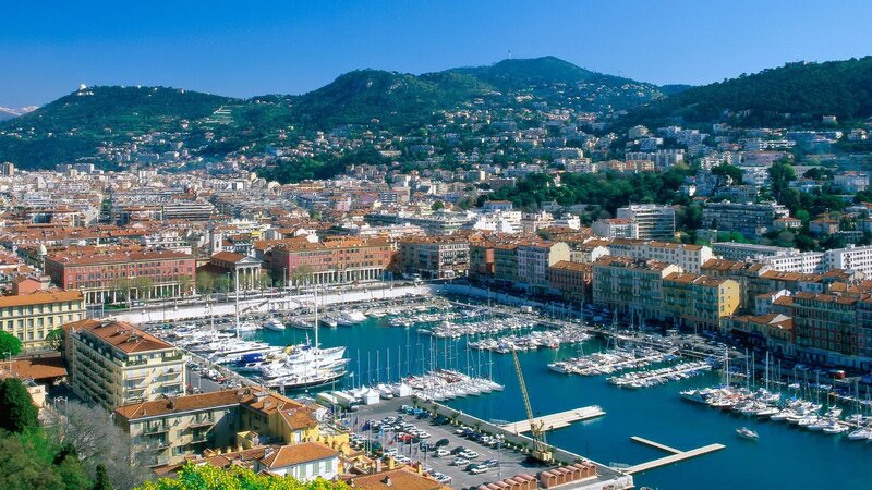 Port of Nice harbor view