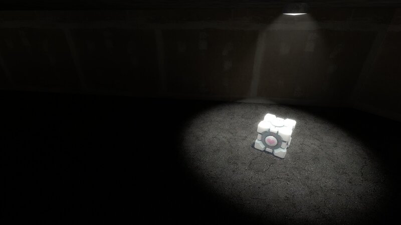 Portal 2 Companion Cube