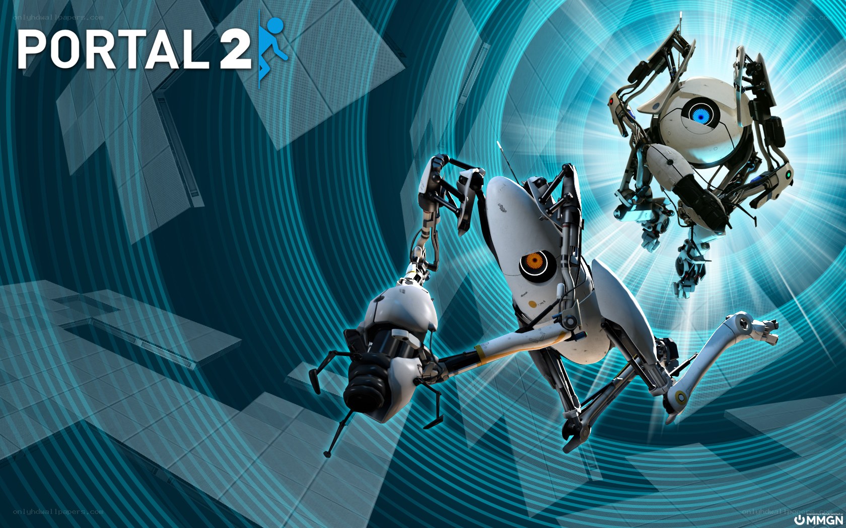 Portal 2 game art