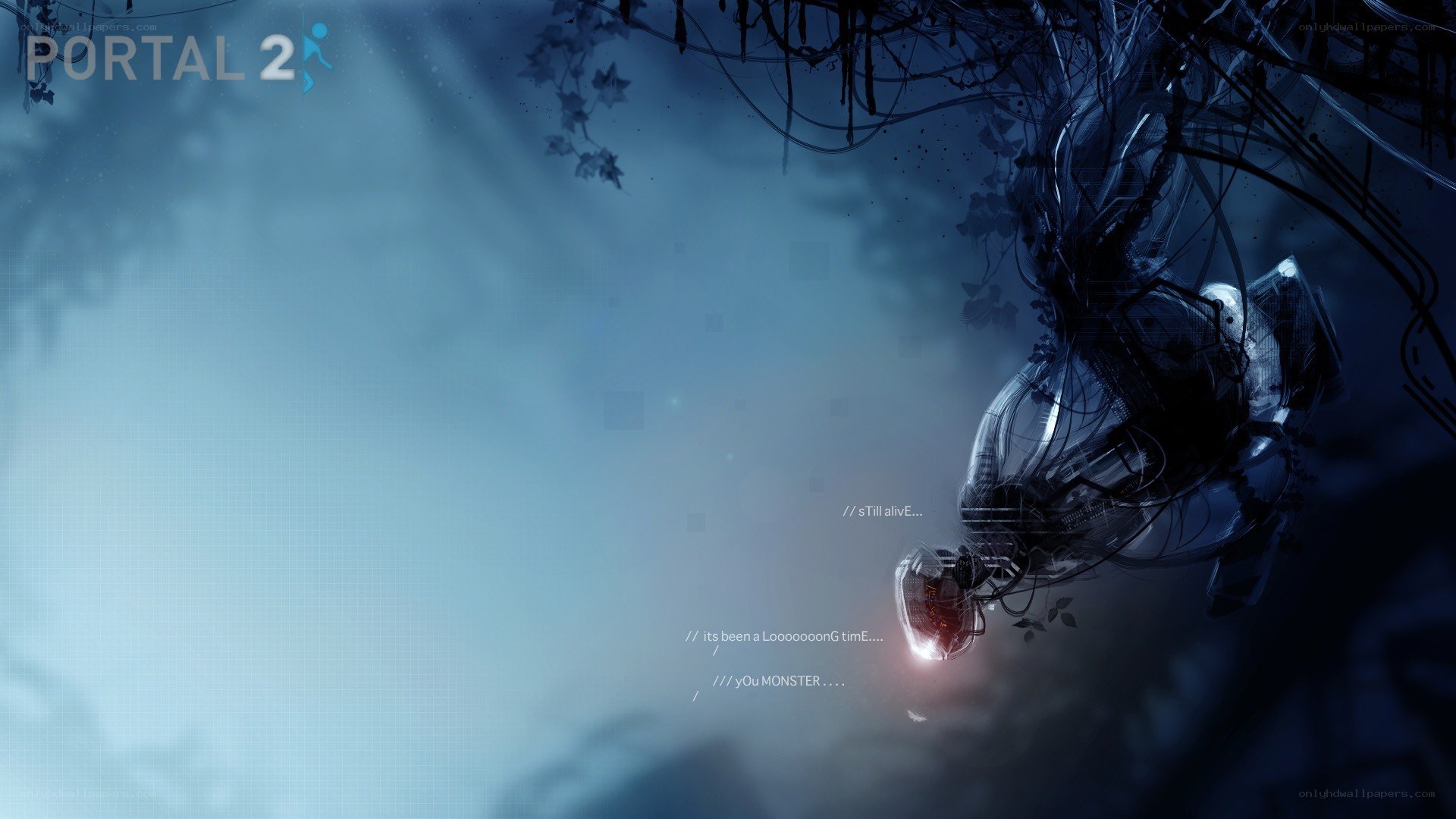 Portal 2 game art
