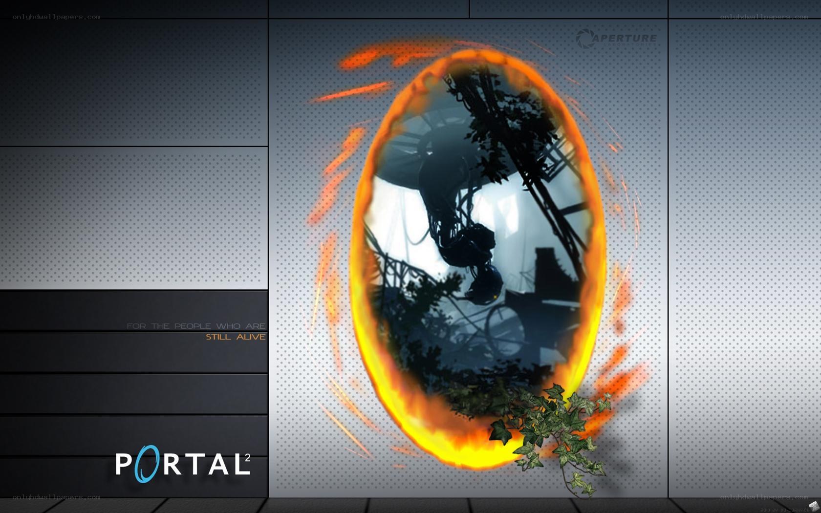 Portal 2 game artwork