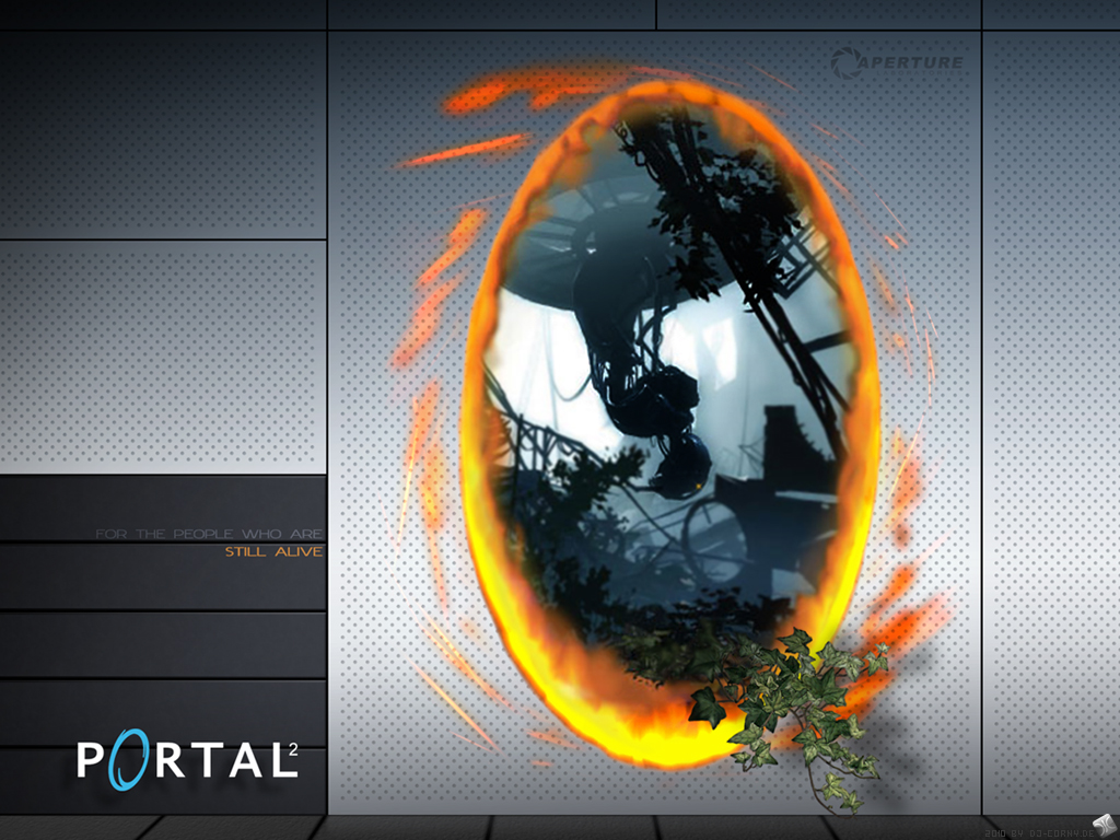 Portal 2 game artwork