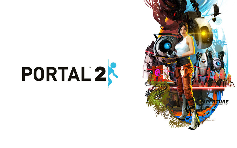 Portal 2 game artwork