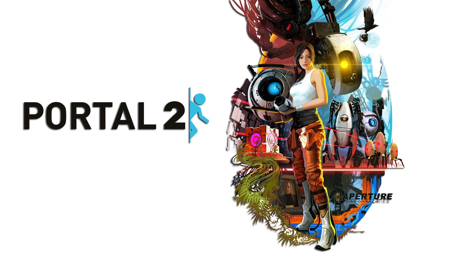 Portal 2 game artwork