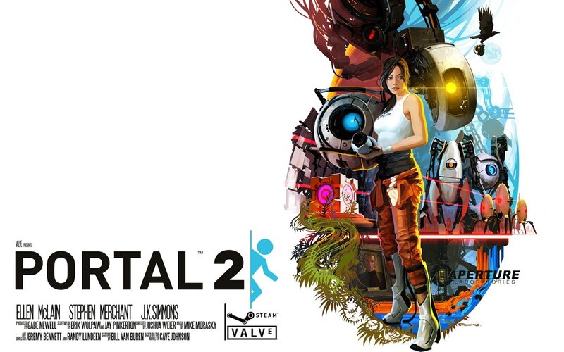 Portal 2 game cover art