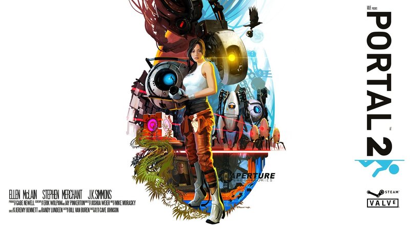 Portal 2 game cover art