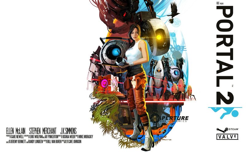 Portal 2 game cover art