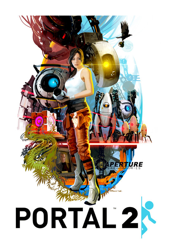 Portal 2 game cover art