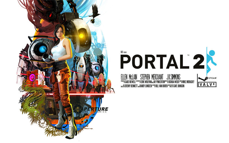 Portal 2 game cover art