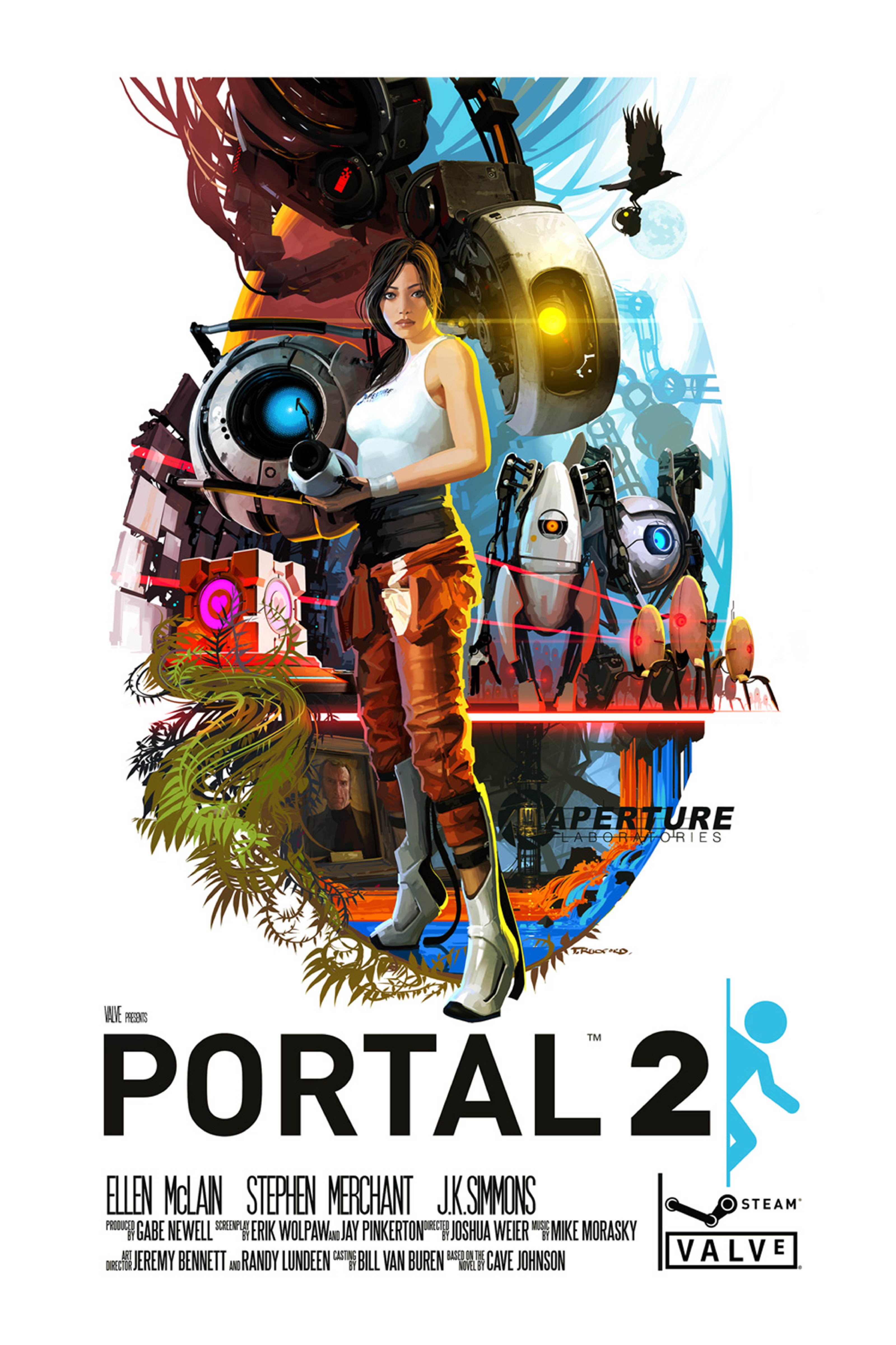 Portal 2 game poster