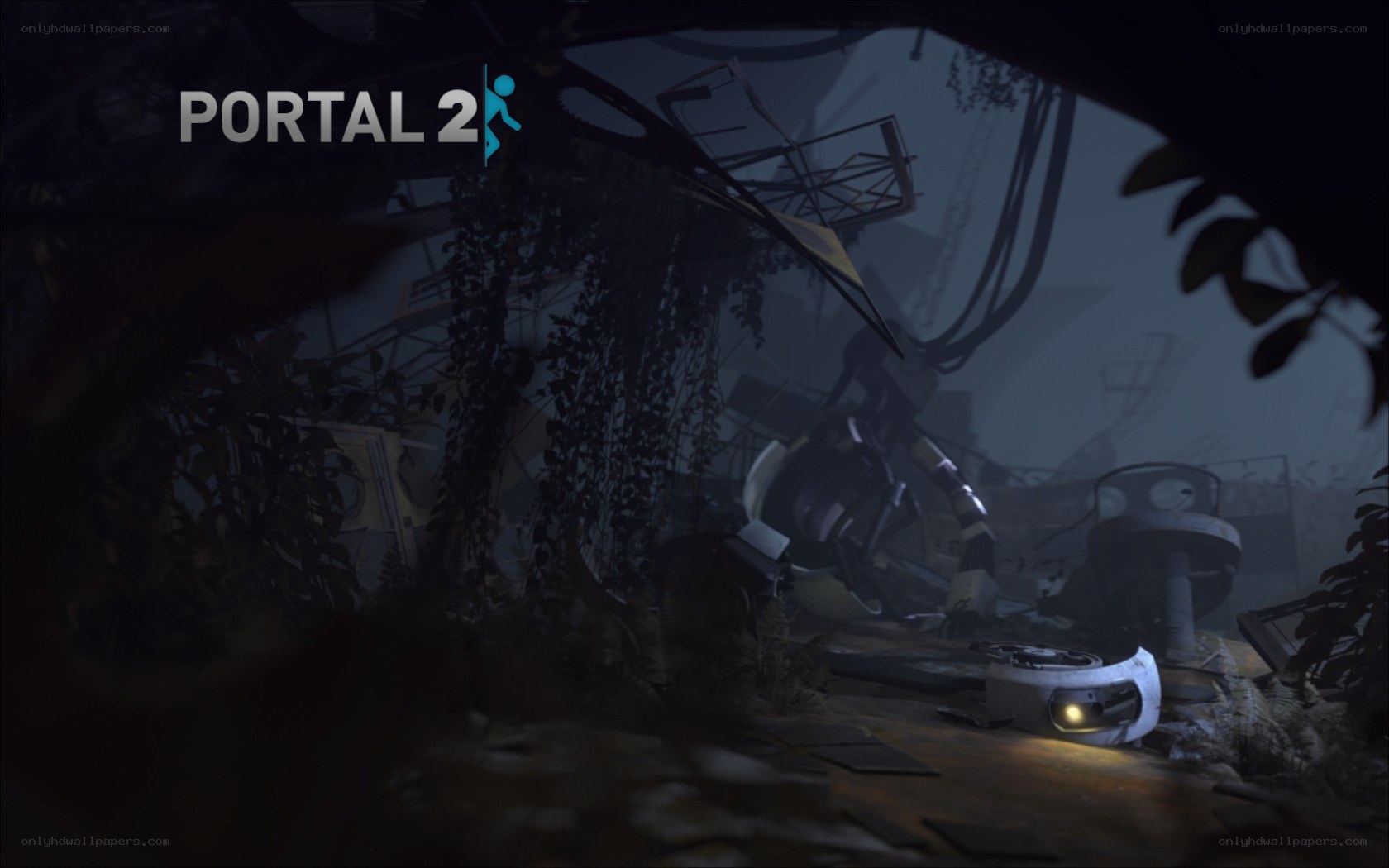 Portal 2 game scene