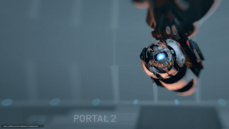 Portal 2 game scene