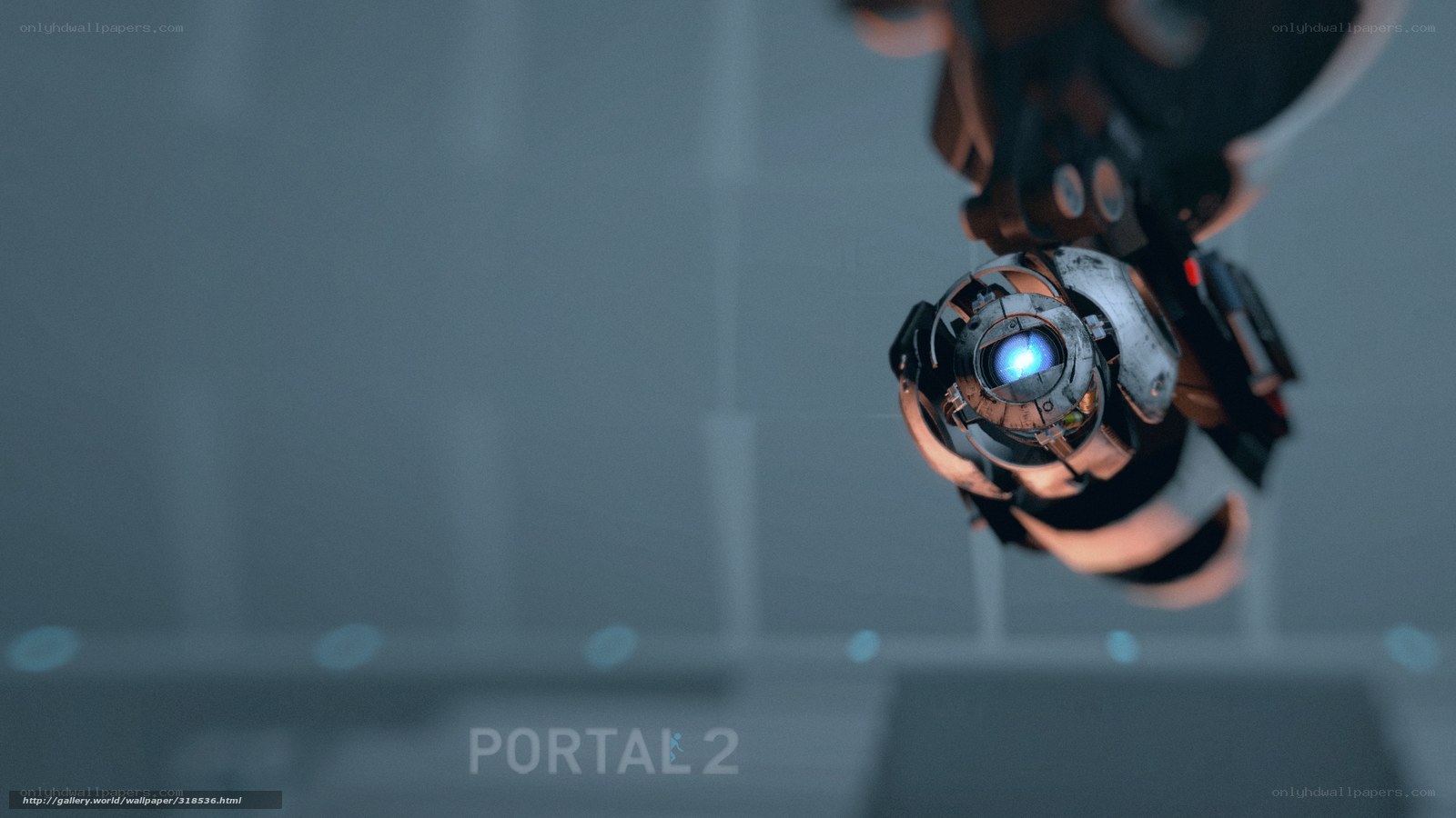 Portal 2 game scene