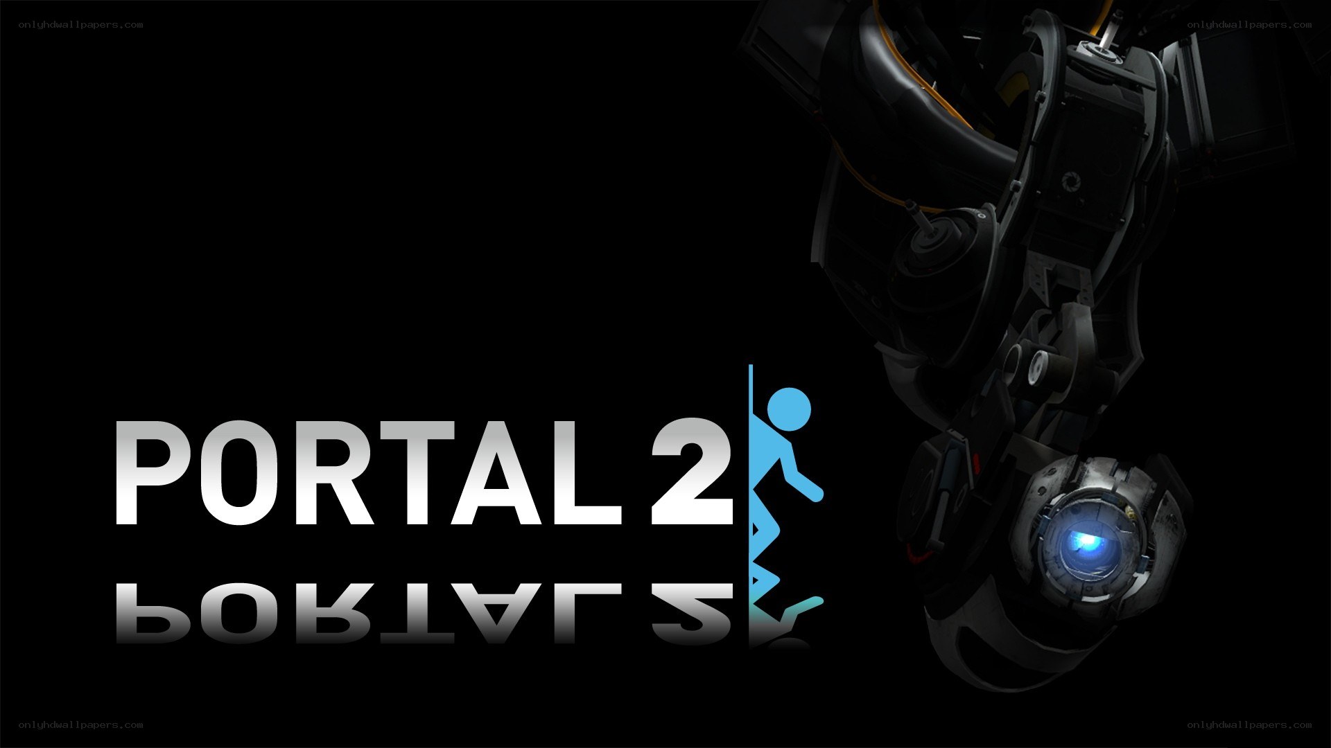 Portal 2 game title art