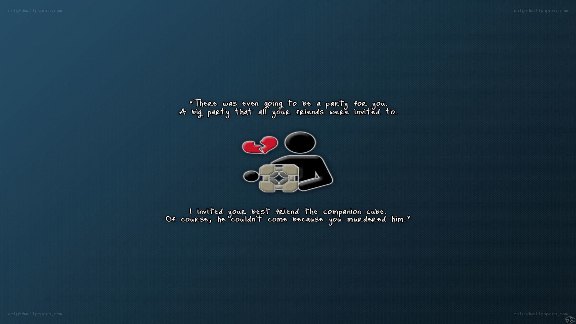Portal 2 party invitation