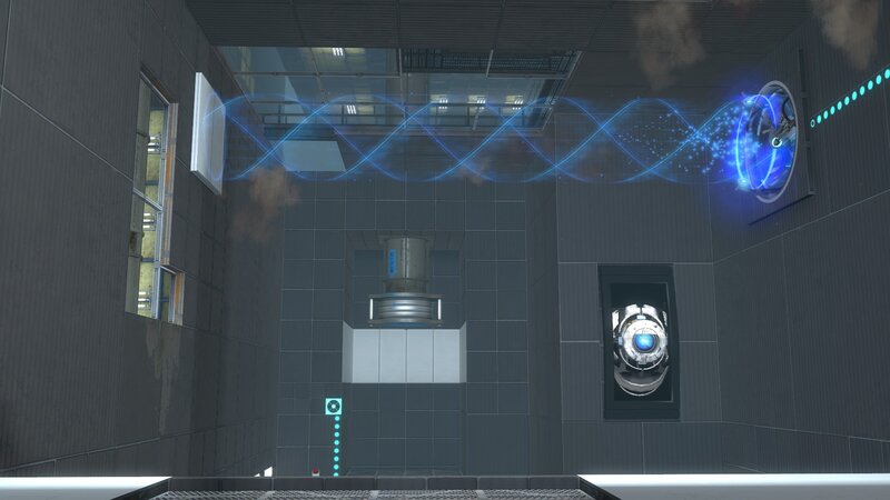 Portal 2 puzzle room