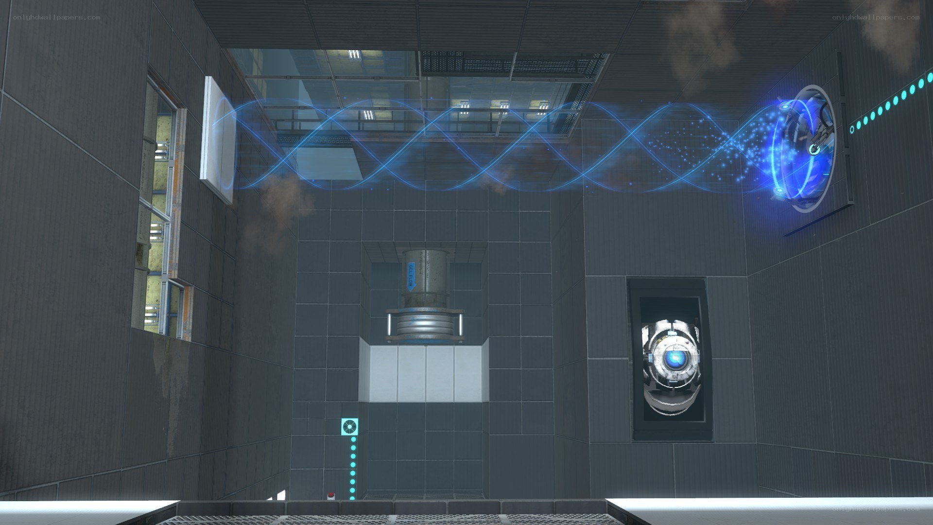 Portal 2 puzzle room