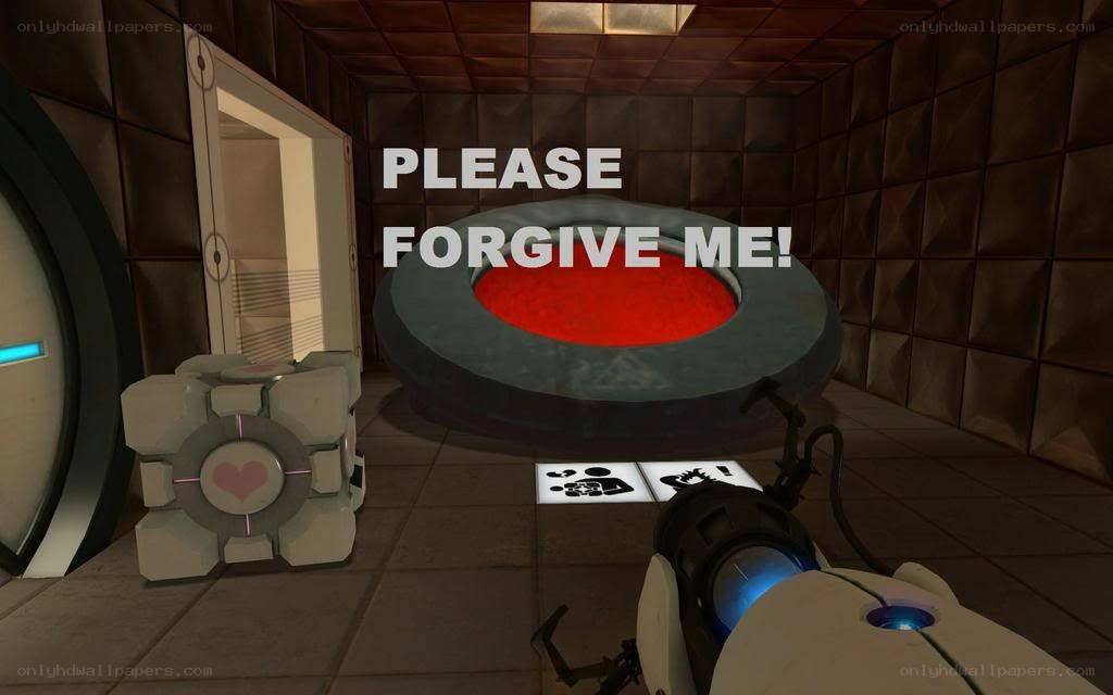 Portal 2 puzzle room