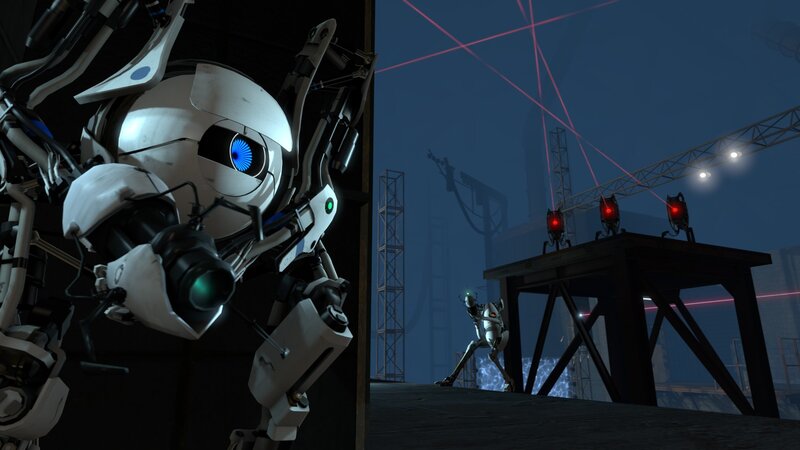 Portal 2 robot characters
