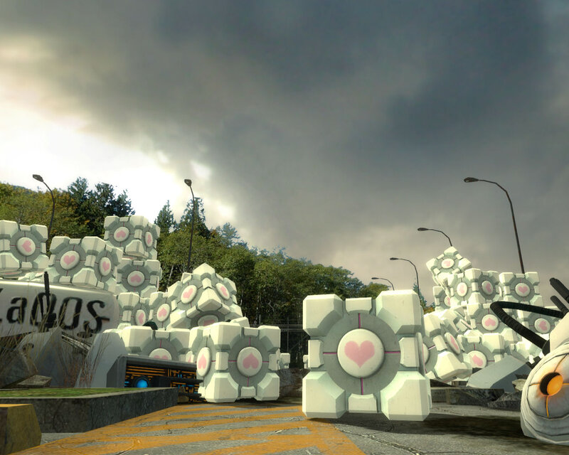 Portal 2 test chambers