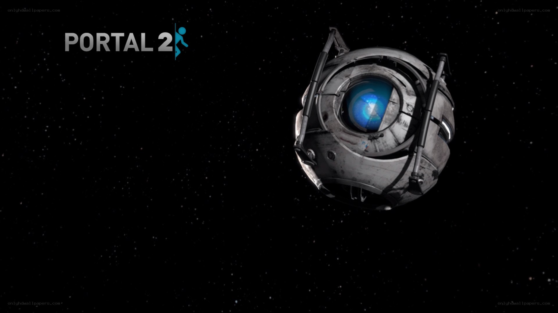 Portal 2 title screen
