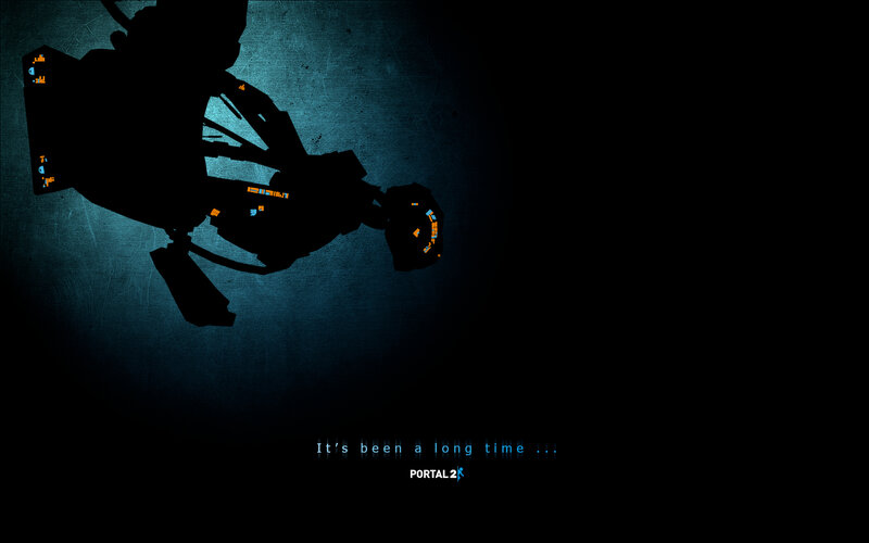 Portal 2 title screen