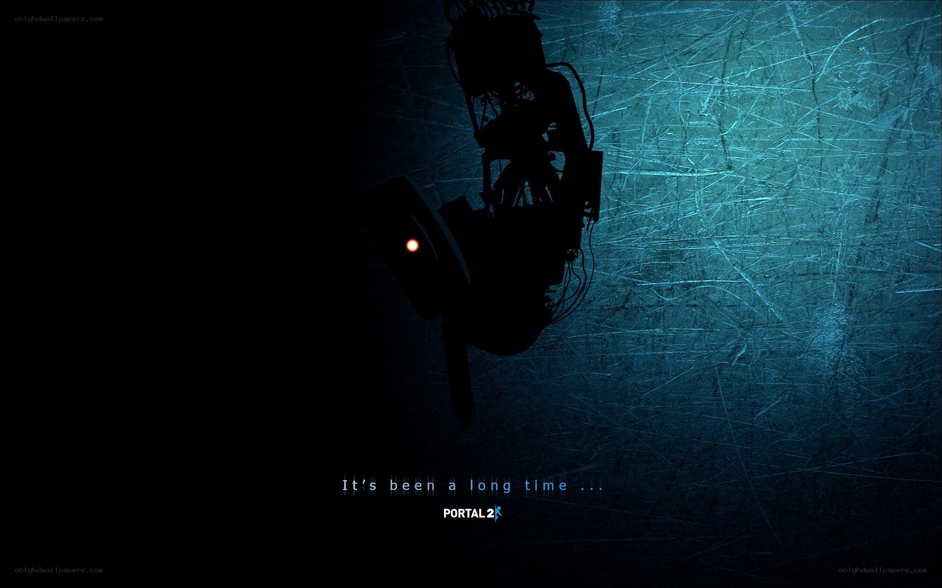 Portal 2 title screen
