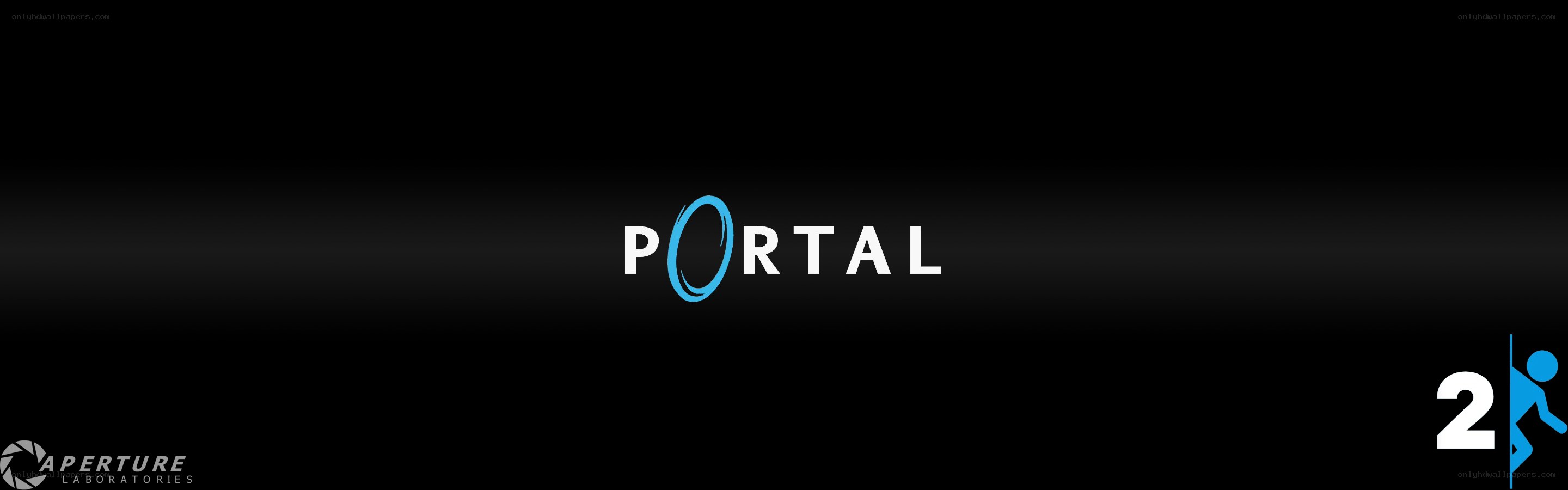 Portal 2 title screen