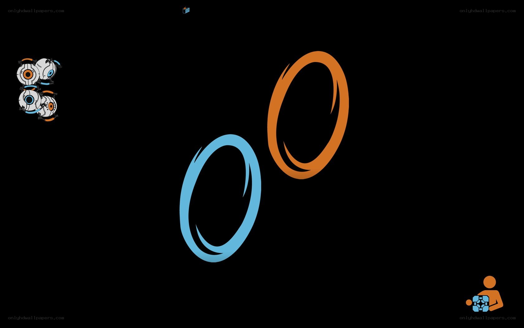 Portal characters and rings