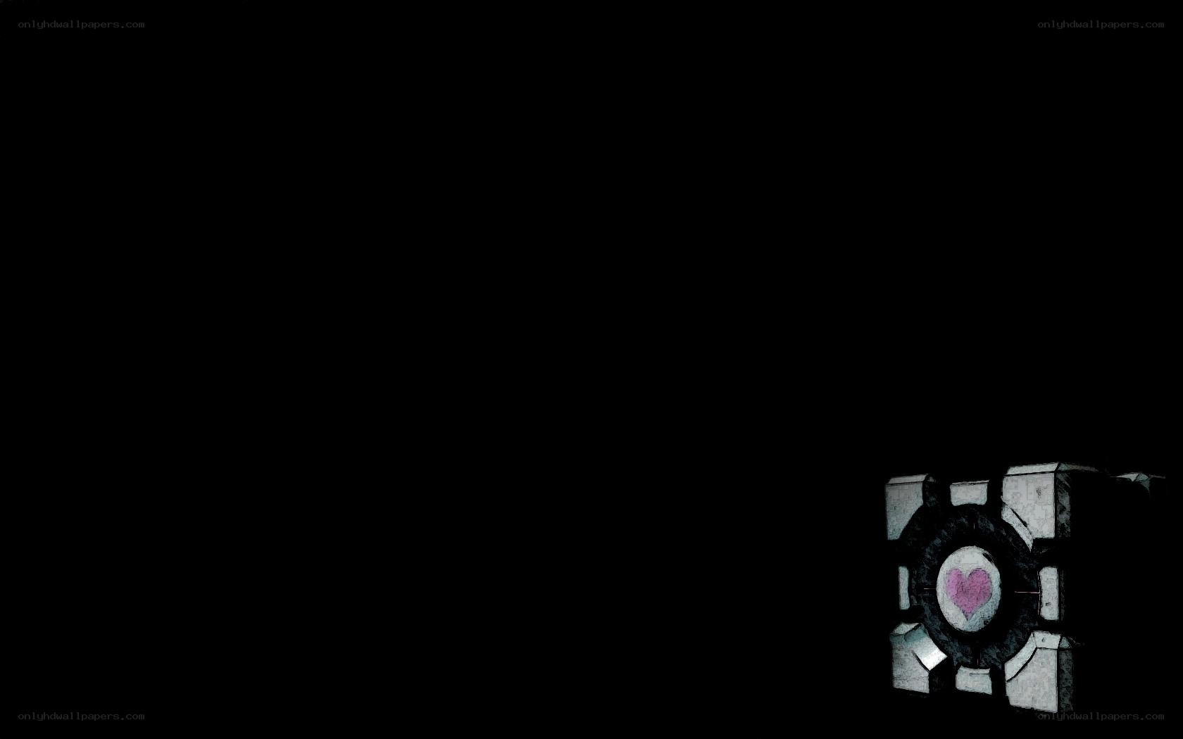 Portal companion cube