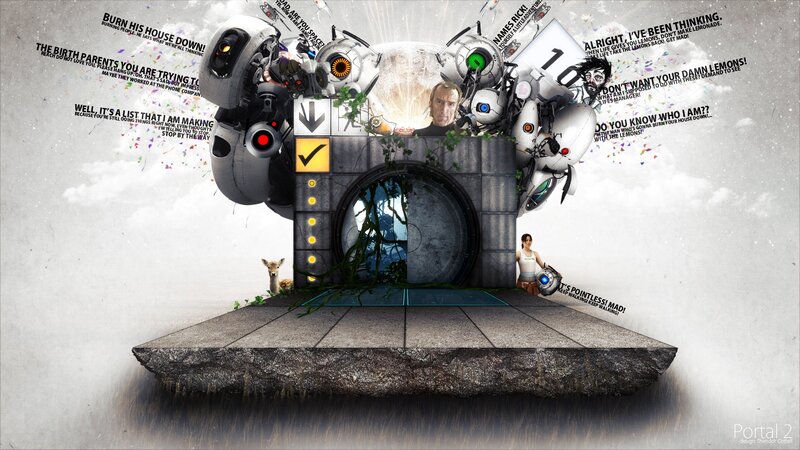 Portal Device with Robots