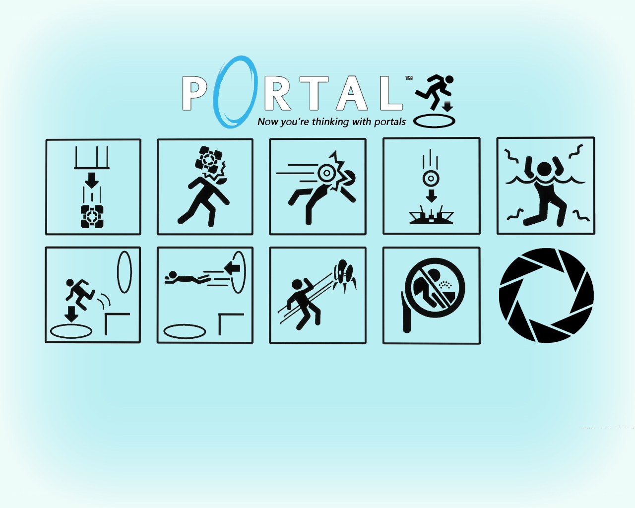 Portal game concept art