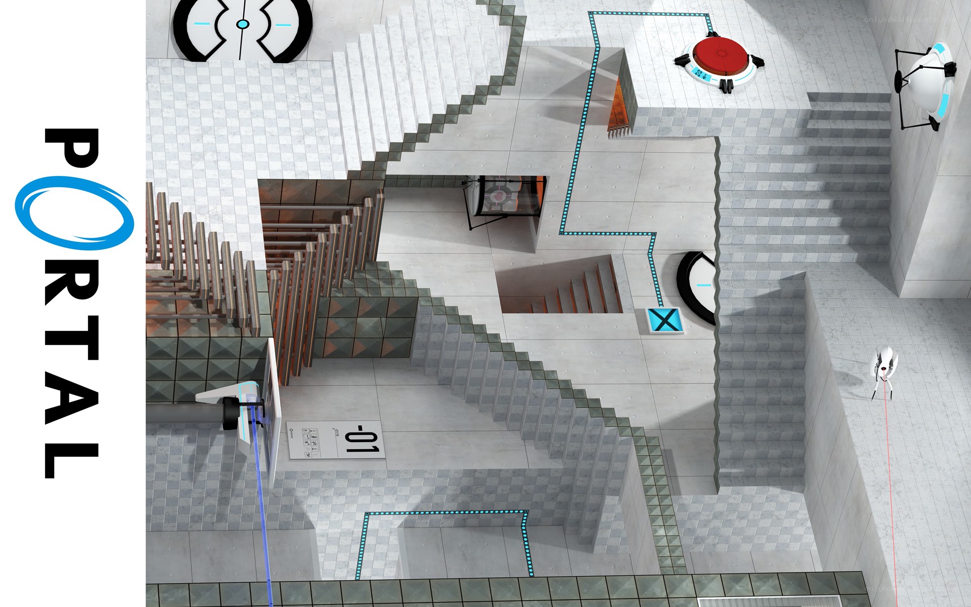 Portal game level