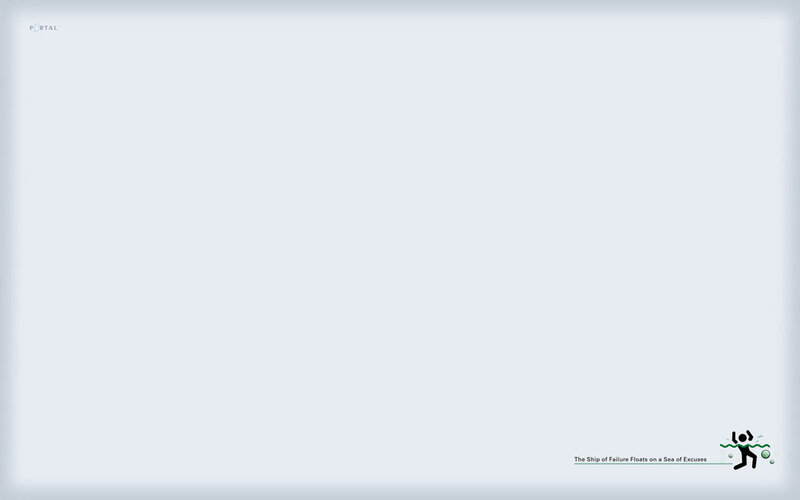 Portal game loading screen