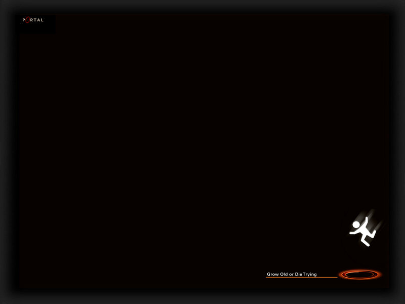 Portal game loading screen