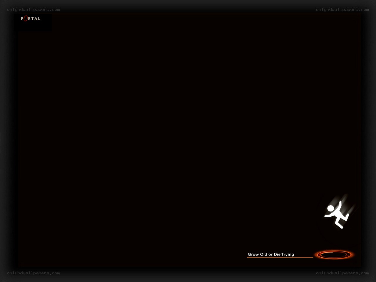 Portal game loading screen