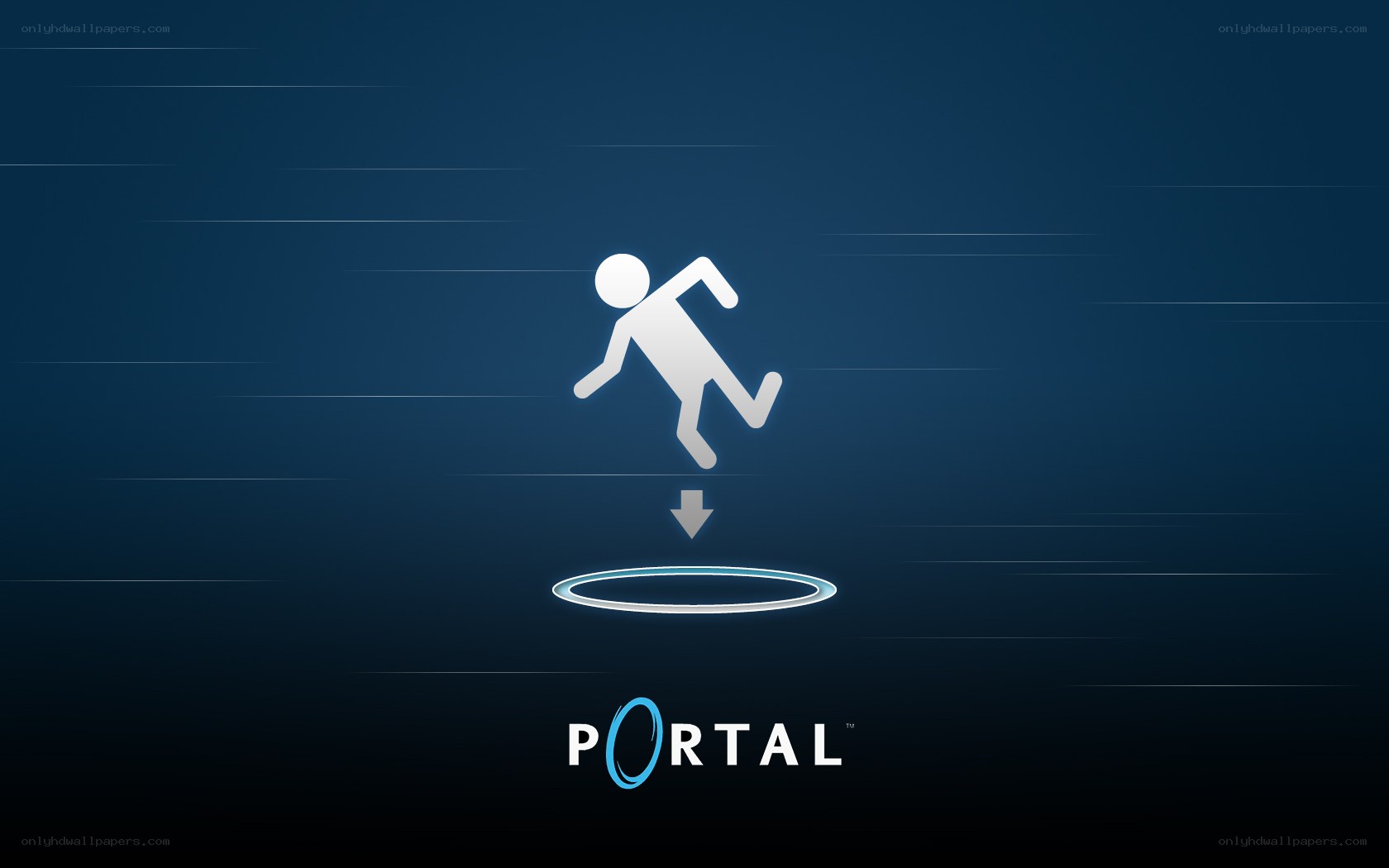 Portal game logo art