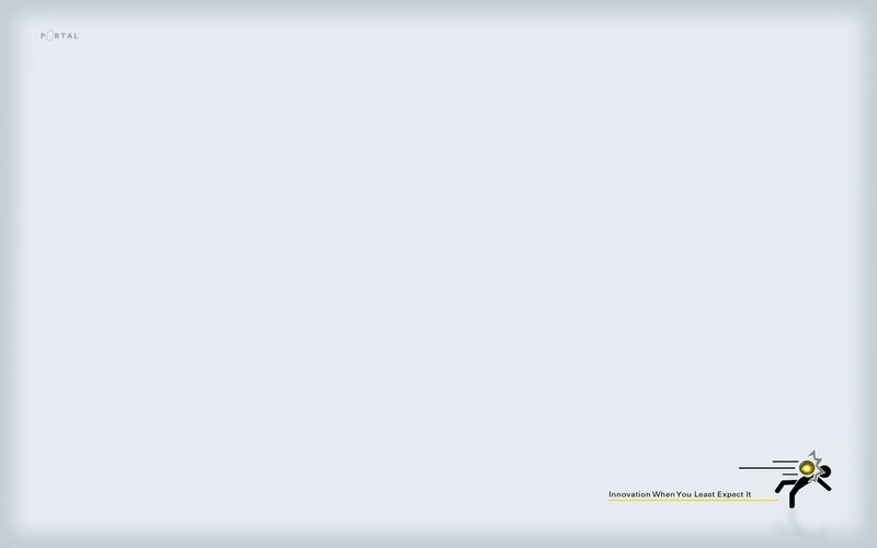 Portal game logo screen