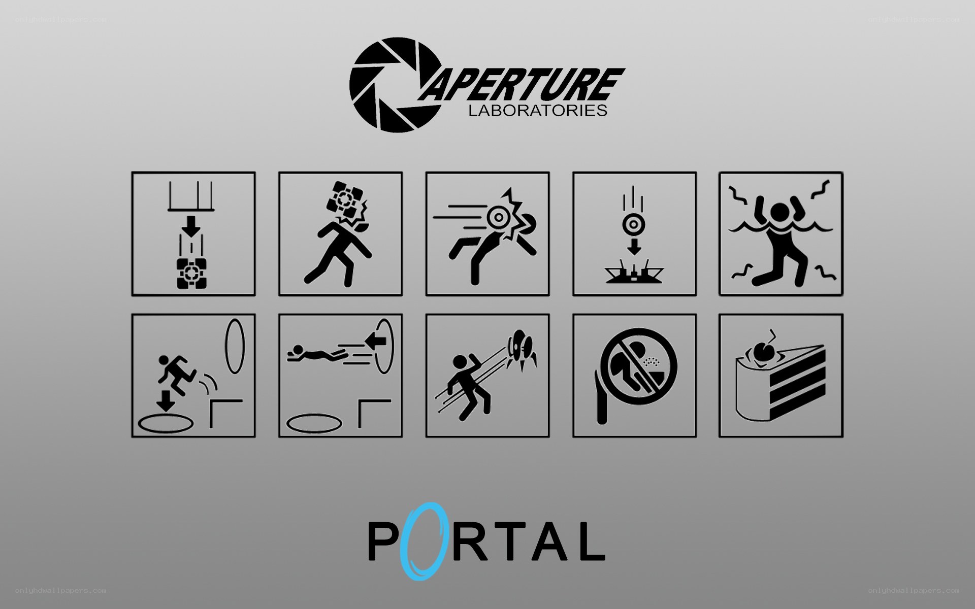 Portal game safety icons